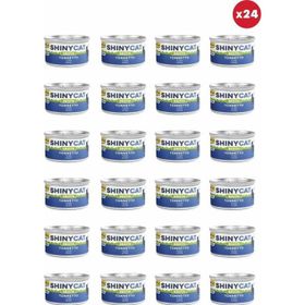 GimCat Shinycat Jöle İçinde Ton Balıklı 70 gr 24 Adet Kedi Konservesi