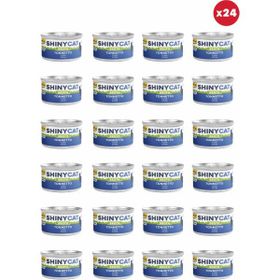 GimCat Shinycat Jöle İçinde Ton Balıklı 70 gr 24 Adet Kedi Konservesi