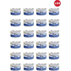 GimCat Shinycat Jöle İçinde Ton Balıklı 70 gr 24 Adet Kedi Konservesi