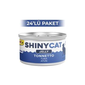 GimCat Shinycat Jöle İçinde Ton Balıklı 70 gr 24 Adet Kedi Konservesi