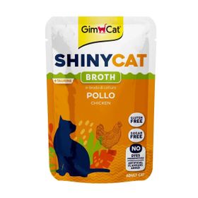 GimCat Shinycat Pouch Tavuklu 70 gr Yetişkin Kedi Çorbası