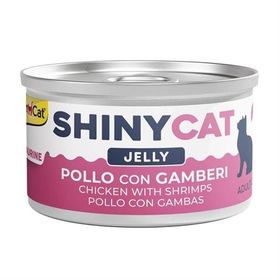 GimCat Shinycat Tavuklu Karidesli Konserve 70 gr Kedi Maması