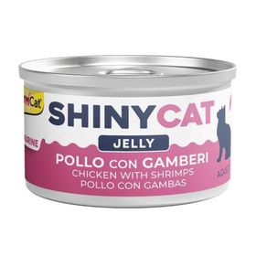 GimCat Shinycat Tavuklu Karidesli Konserve 70 gr Kedi Maması