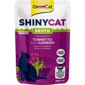 GimCat Shinycat Tuna With Shrimps 70 gr Karidesli Pouch Mama