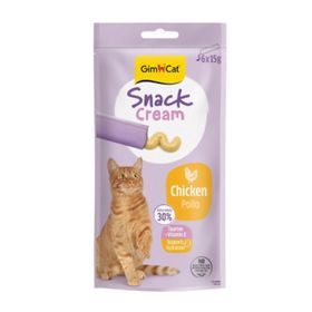 GimCat Snack Cream Tavuklu Krema 6x15 gr Kedi Ödül Maması