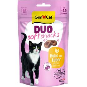 GimCat Snacks Soft Tavuk ve Ciğerli 60 gr Kedi Ödülü