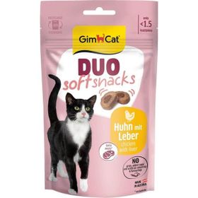 GimCat Snacks Soft Tavuk ve Ciğerli 60 gr Kedi Ödülü