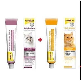 GimCat Soft Extra 20 gr Malt + 20 gr Multivitamin Set