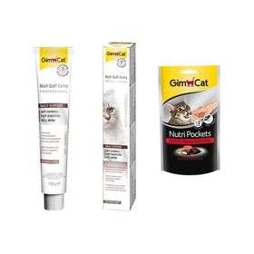 GimCat Soft Extra Kedi Malt 100 gr + GimCat 60 gr Nutripockets Kedi Ödülü