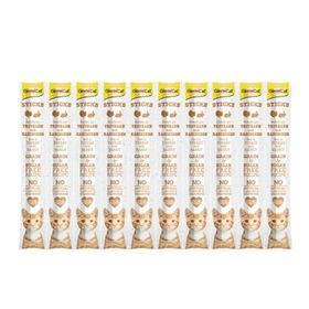 GimCat Sticks Hindi Etli Tavşan Etli 10x50 gr Ödül Çubukları