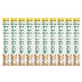 GimCat Sticks Kuzu Etli Tavuklu 10x50 gr Ödül Çubukları