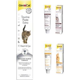 GimCat Taurine 50 gr + Anti-hairball Malt Paste 20 gr + Multi Vitamin Paste 20 gr Kedi Macun