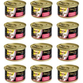 GimCat Tavuklu Yengeçli 12x70 gr Kedi Konserve Maması