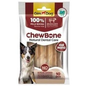 Gimdog 10x80 gr Chew Bone Diş Sağlığı Destekleyici Naturel Burgu Köpek Çiğneme Kemiği