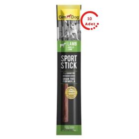 Gimdog 12 gr x 10 Adet Sport Sticks Kuzu Etli Tahılsız Köpek Ödül Çubuğu