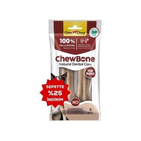 Gimdog 120 gr Chew Bones Press Naturel Köpek Çiğneme Kemiği