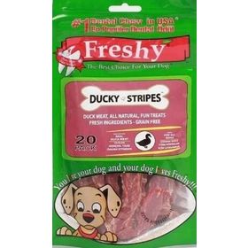 Gimdog 20x80 gr Freshy Ducky Stripes Ördek Etli Köpek Ödülü