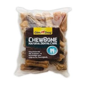 Gimdog 25 Adet 200 gr Mordimi Ağız ve Diş Sağlığı Için Naturel Köpek Çiğneme Kemiği