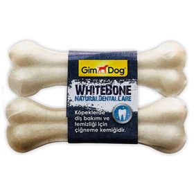 Gimdog 2x12 cm Mordimi Press Beyaz Kemik Köpek Ödülü