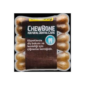 Gimdog 3'lü 9 cm Natural Mordimi Press Köpek Ödül Kemiği
