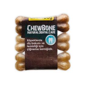 Gimdog 3'lü 9 cm Natural Mordimi Press Köpek Ödül Kemiği