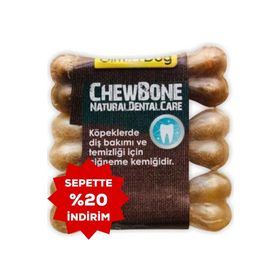 Gimdog 3'lü 9 cm Natural Mordimi Press Köpek Ödül Kemiği