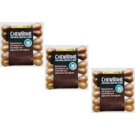 Gimdog 3x50 gr 9 cm Naturel Mordimi Press Kemik