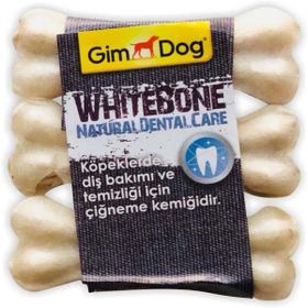 Gimdog 3x60 gr Mordimi Ağız ve Diş Sağlığı için Sütlü Köpek Çiğneme Kemiği