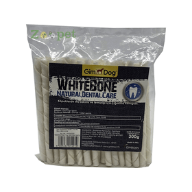 Gimdog 50x6 gr Mordimi Press Beyaz Burgu Çubuk Köpek Ödülü