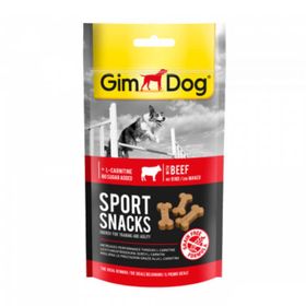 Gimdog 60 gr Sportsnacks Beef Sığır Etli Köpek Eğitim Ödül Tableti