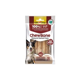 Gimdog 80 gr 10'lu Naturel ChewBone Sticks Burgu Köpek Çiğneme Kemiği