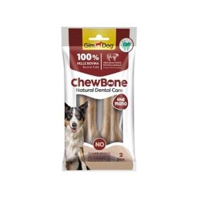 Gimdog Chew Bone Naturel Press Çiğneme Kemiği 120 gr 2'li Köpek Ödülü