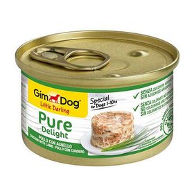 Gimdog Little Darling Pure Delight Tavuk ve Kuzu Etli 150 gr Köpek Konservesi