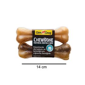 Gimdog Mordimi Natural 14 cm 2 Adet Press Kemik