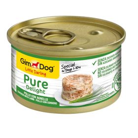 Gimdog Pure Delight Parça Tavuklu ve Kuzulu Yetişkin 85 gr Köpek Konservesi