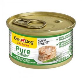 Gimdog Pure Delight Parça Tavuklu ve Kuzulu Yetişkin 85 gr Köpek Konservesi