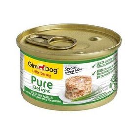 Gimdog Pure Delight Parça Tavuklu ve Kuzulu Yetişkin 85 gr Köpek Konservesi