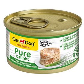 Gimdog Pure Delight Tavuk Etli ve Kuzulu 85 gr Köpek Konservesi