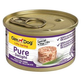 Gimdog Pure Delight Ton Balığı Tavuklu 85 gr Köpek Konservesi
