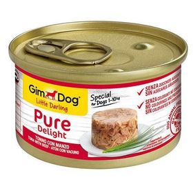 Gimdog Pure Delight Ton Balıklı ve Biftekli 85 gr Köpek Konserve