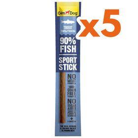 Gimdog Sport Stick Trout Tahılsız 5x12 gr Köpek Ödül Çubuğu