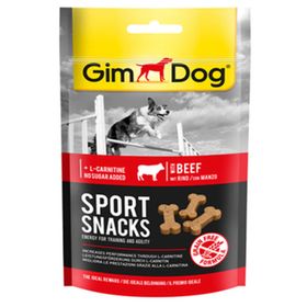 Gimdog Sportsnacks Sığır Etli L Carnitinli Tahılsız 60 gr Köpek Ödülü