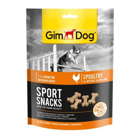 Gimdog Sportsnacks Tavuk L-Carnitinli Şekersiz Tahılsız 150 gr Köpek Ödül Tableti