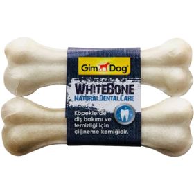 Gimdog Whitebone Mordimi 2'li 120 gr Press Kemik Köpek Ödülü