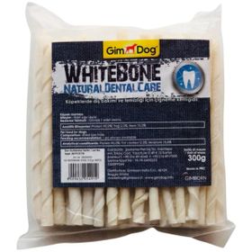 Gimdog Whitebone Mordimi 50'li 300 gr Burgu Çubuk Köpek Ödülü