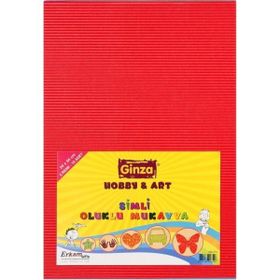 Ginza 24x34 10'lu Simli Oluklu Mukavva