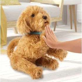 Giochi Preziosi 18207 My Fuzzy Friends Sevimli Labrador Moji Türkçe Peluş Oyuncak