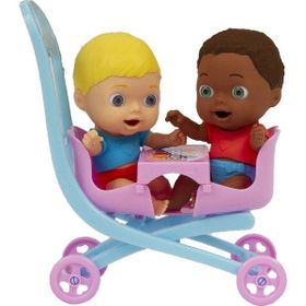 Giochi Preziosi CC019000 Cicciobello ve Arkadaşları Amicicci 2'li Bebek Arabası