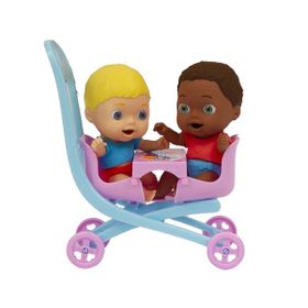 Giochi Preziosi CC019000 Cicciobello ve Arkadaşları Amicicci 2'li Bebek Arabası
