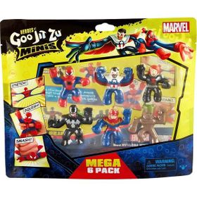 Giochi Preziosi GJM07000 GooJitSu Marvel Mini 6'lı Paket Oyun Seti